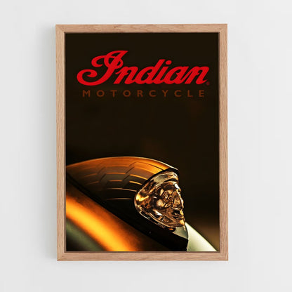 indian-motorcycle-3 cadre Bois clair