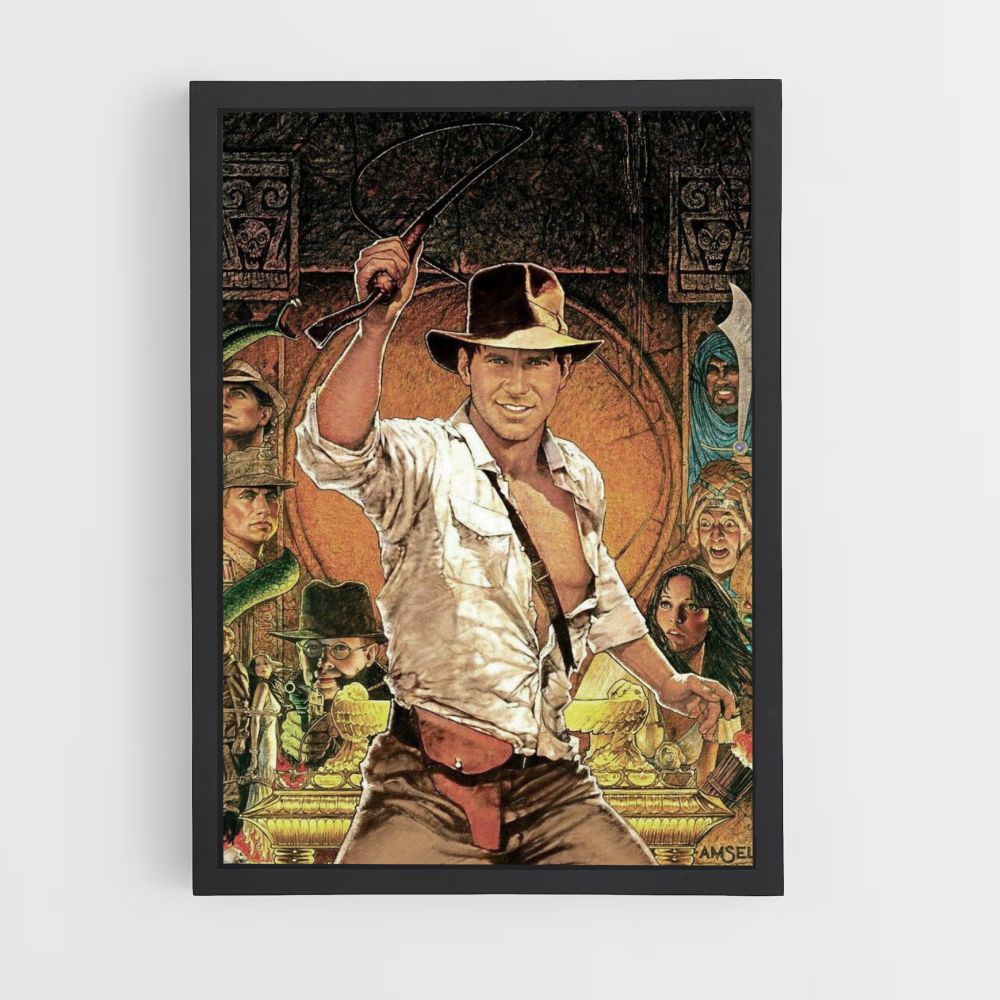 Indiana Jones Poster Drawing