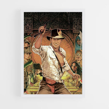 Indiana Jones Poster Drawing