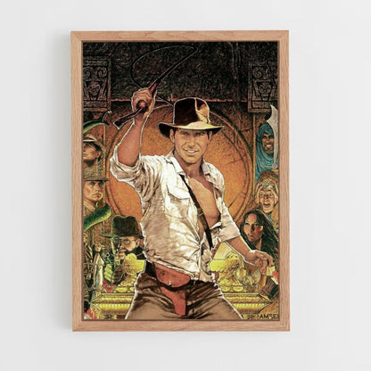 Indiana Jones Poster Drawing