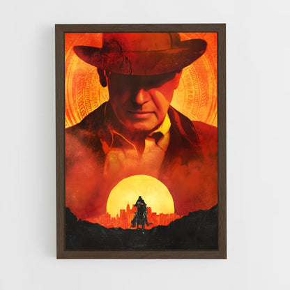 indiana-jones-5 cadre Bois foncé