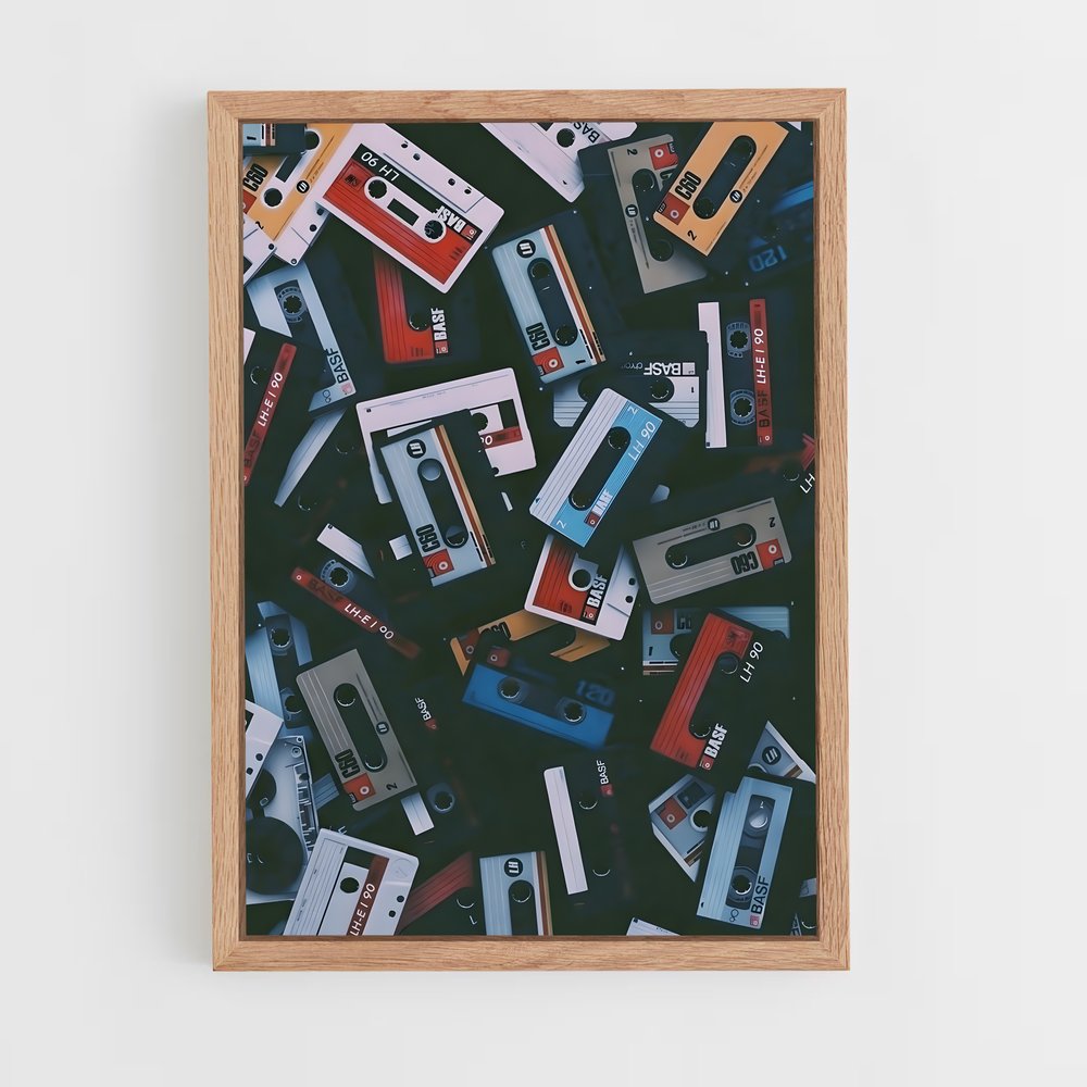 industrial-1 cadre Bois clair