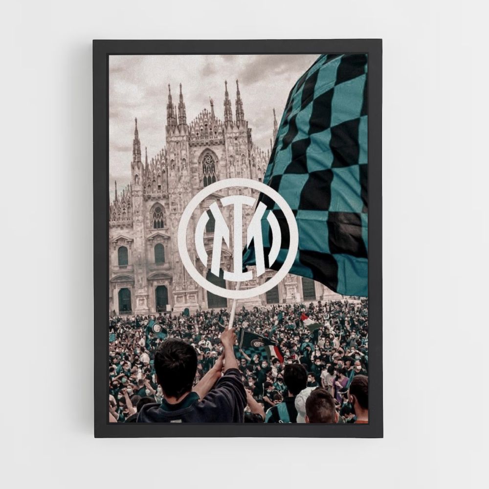 Inter Milan Cathedral Poster