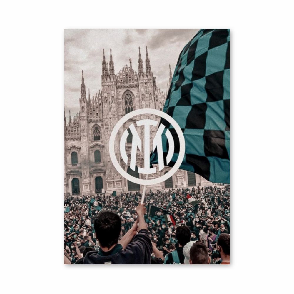 Inter Milan Cathedral Poster