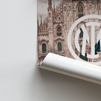 Inter Milan Cathedral Poster