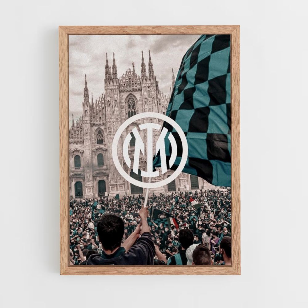 Inter Milan Cathedral Poster