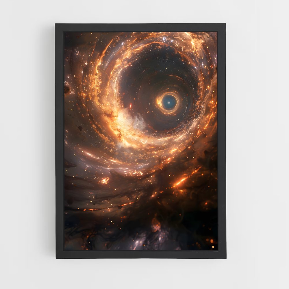 interstellar-1 cadre Noir