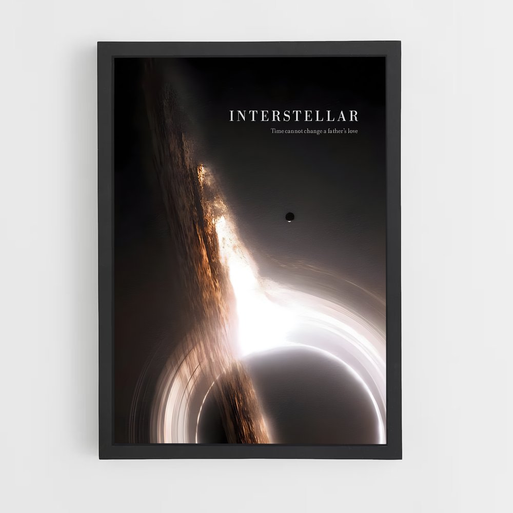 interstellar-19 cadre Noir