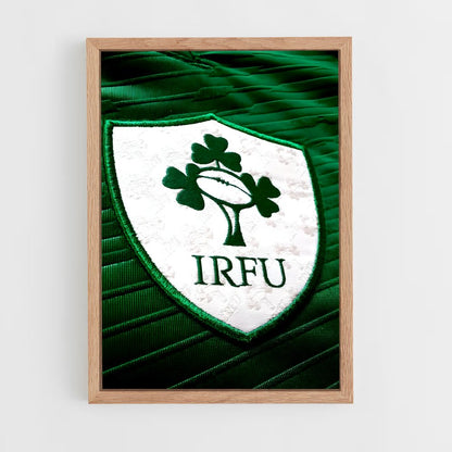 ireland-rugby-10 cadre Bois clair