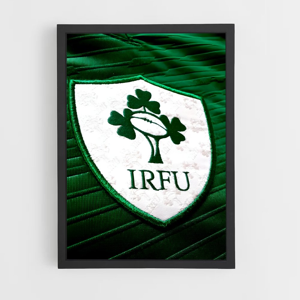 ireland-rugby-10 cadre Noir