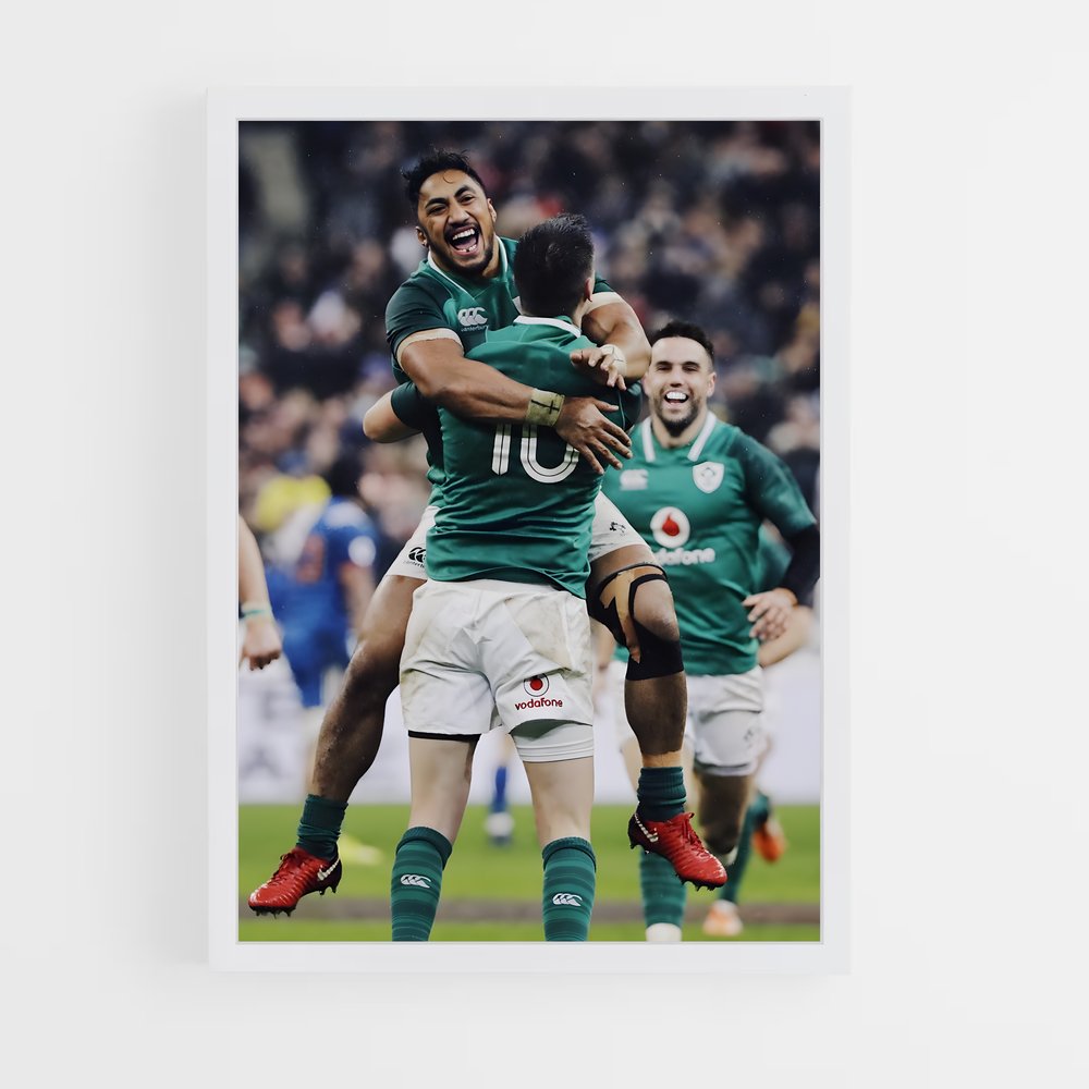 ireland-rugby-3 cadre Blanc