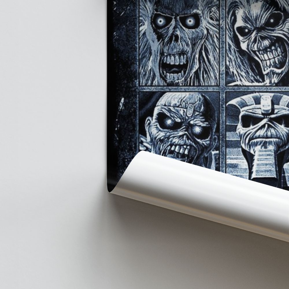 Poster Iron Maiden Albums