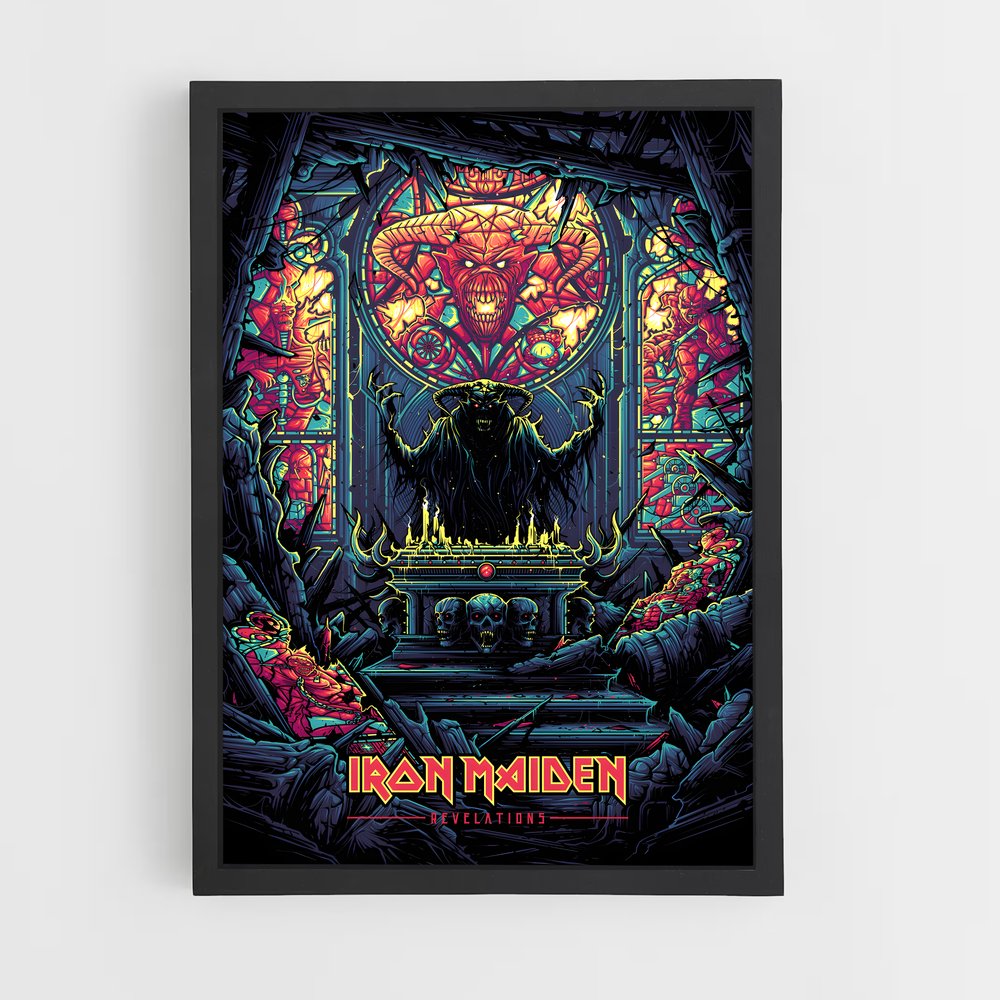 iron-maiden-3 cadre Noir