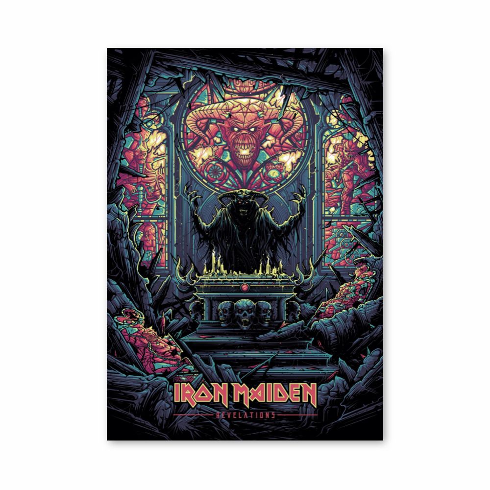 Poster Iron Maiden Revelations | Aesthetic Posters