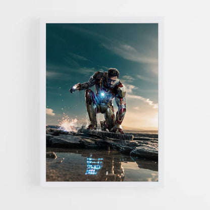 Poster Iron Man Landing