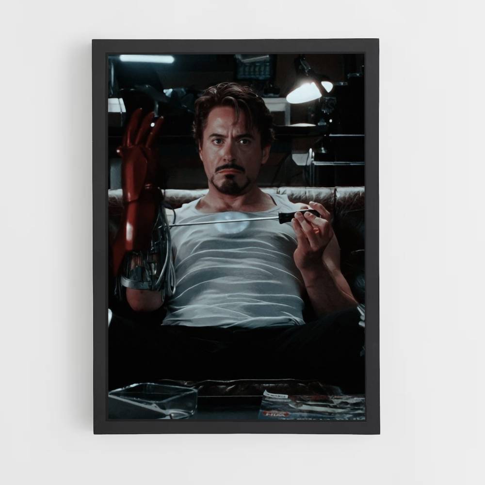 Poster Tony Stark Heart