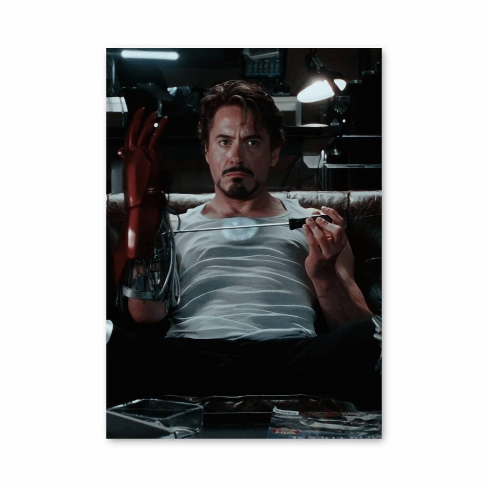 Poster Tony Stark Cœur