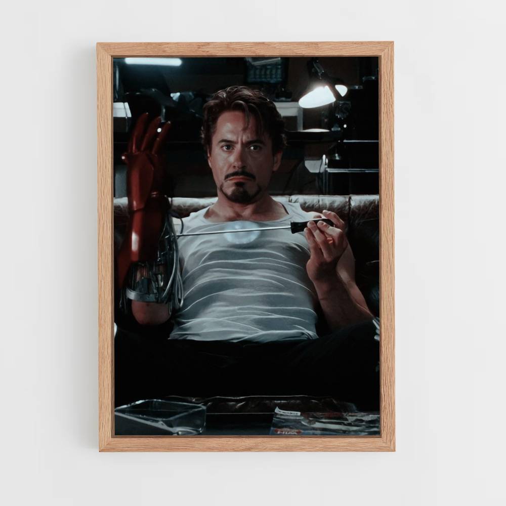 Poster Tony Stark Heart