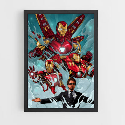 iron-man-4 cadre Noir