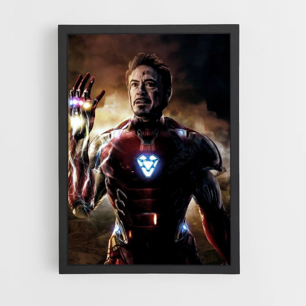 Poster Iron Man Gant