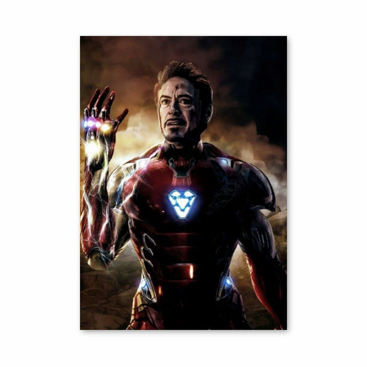 Iron Man Glove Poster