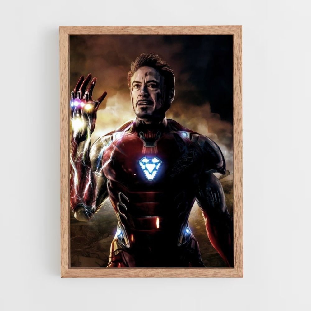 Poster Iron Man Gant
