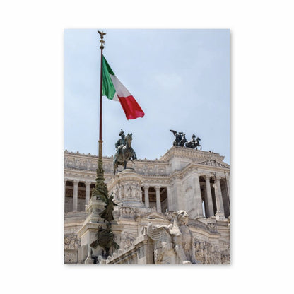 Italian Flag Poster