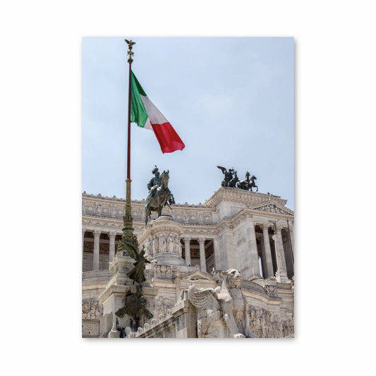 Italian Flag Poster