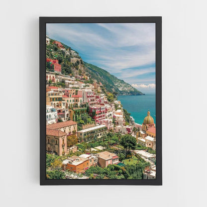 Colorful City Poster Italy