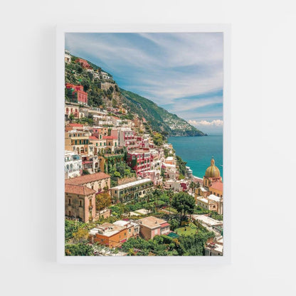 Colorful City Poster Italy