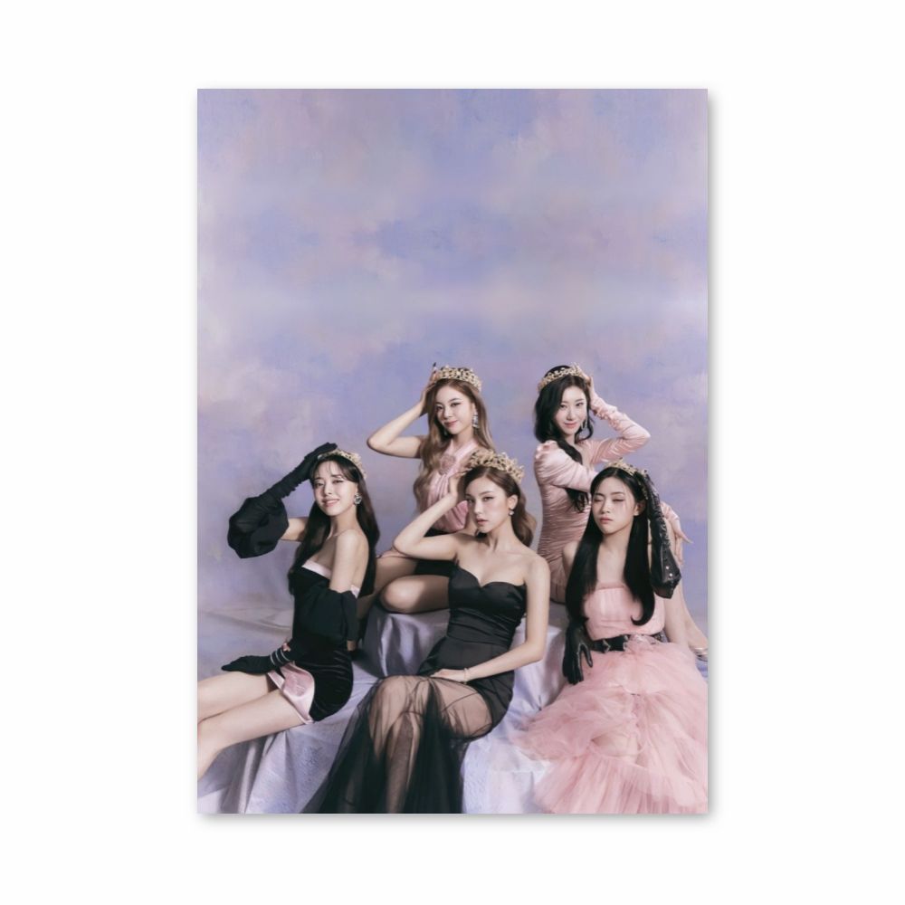 Itzy Clouds Poster