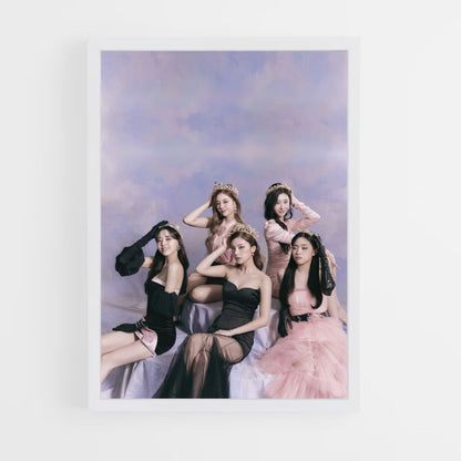 Itzy Clouds Poster