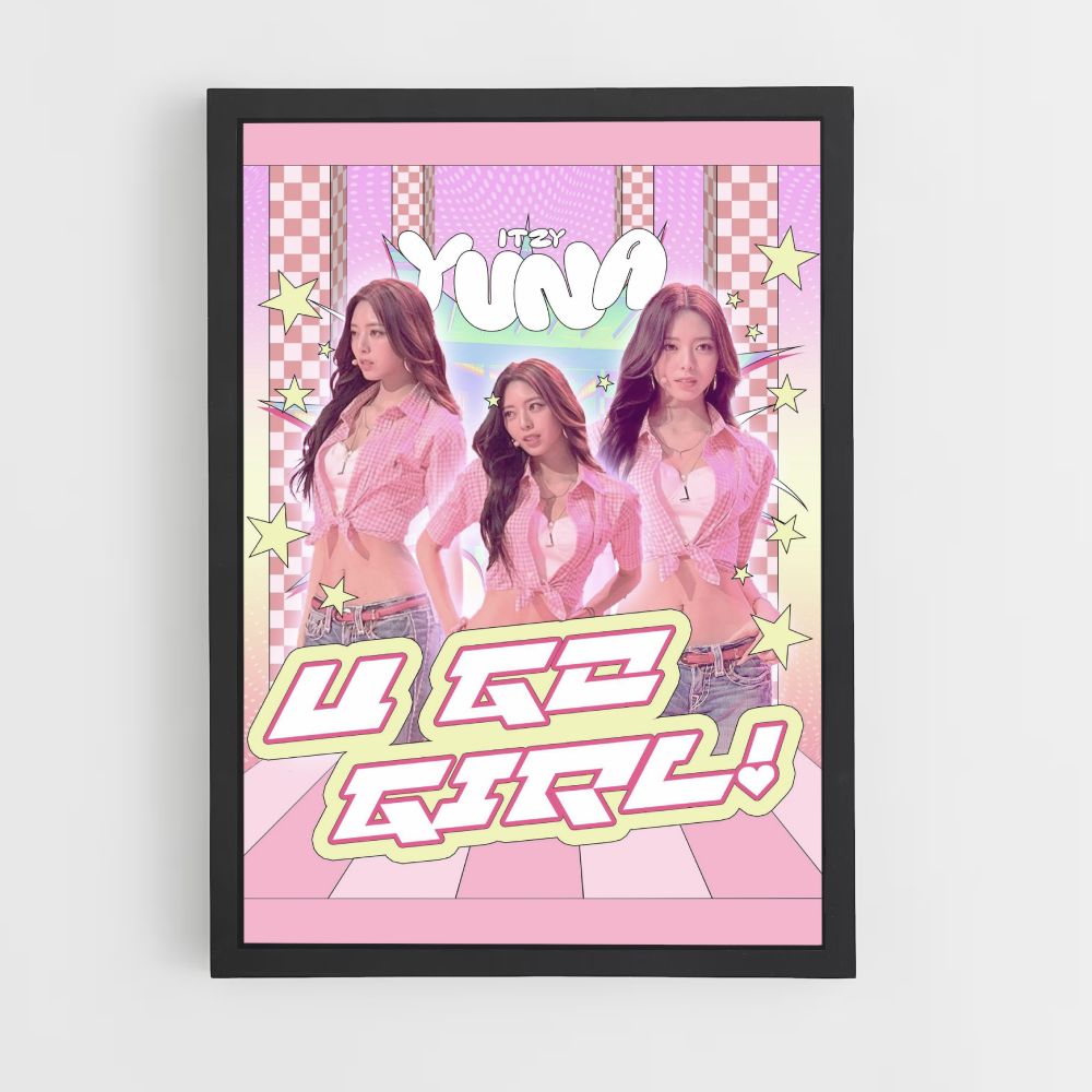 Itzy Yuna Poster