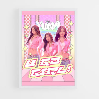 itzy-4 cadre Blanc