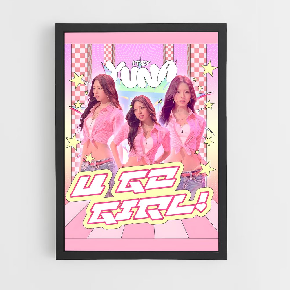 itzy-4 cadre Noir