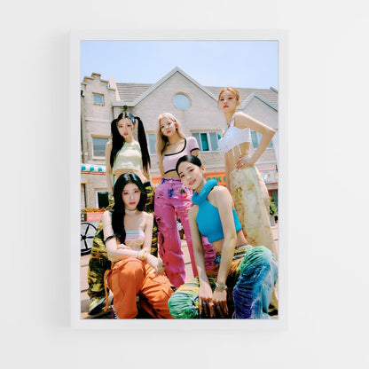 itzy-6 cadre Blanc