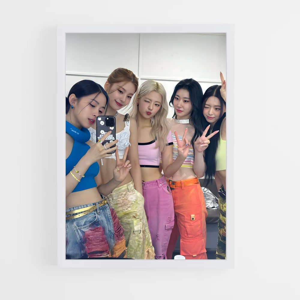 itzy-7 cadre Blanc