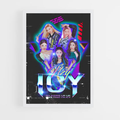 itzy-8 cadre Blanc