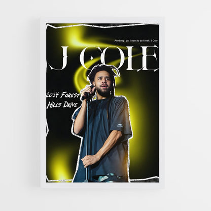 j-cole-5 cadre Blanc