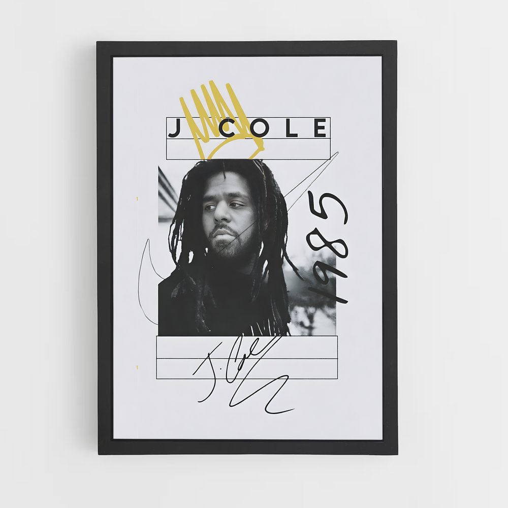 j-cole-7 cadre Noir