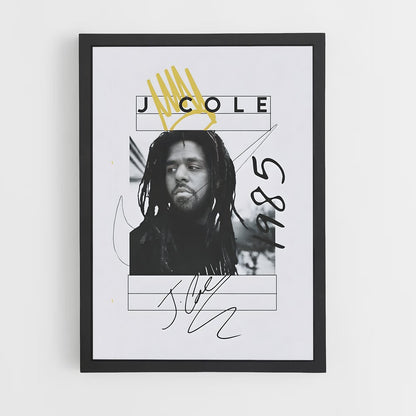 j-cole-7 cadre Noir