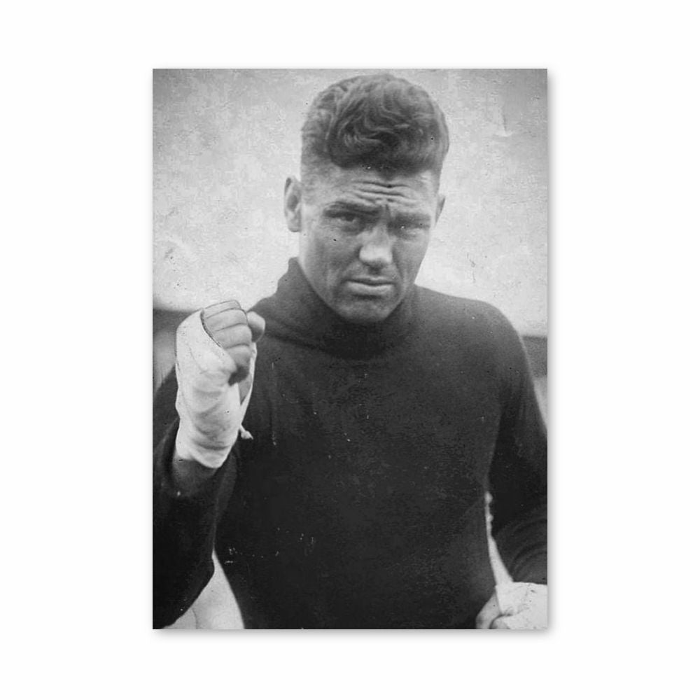 Jack Dempsey Boxing Poster