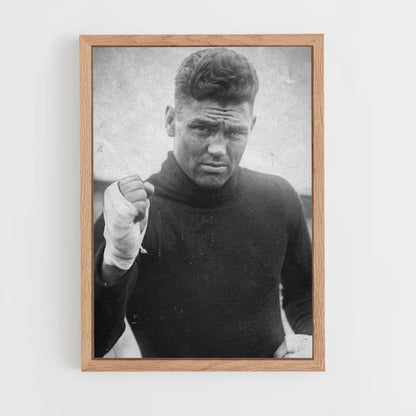 Jack Dempsey Boxing Poster