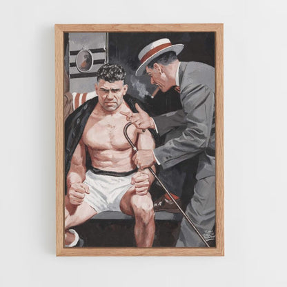 Jack Dempsey Muscle Poster