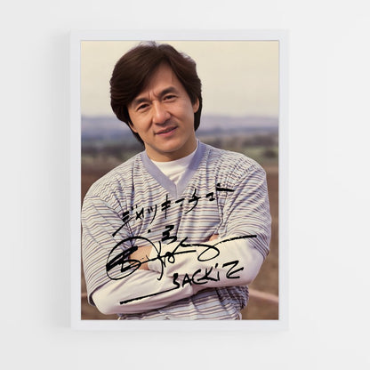 jackie-chan-6 cadre Blanc