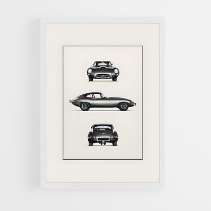 jaguar-11 cadre Blanc