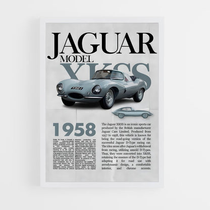 jaguar-4 cadre Blanc