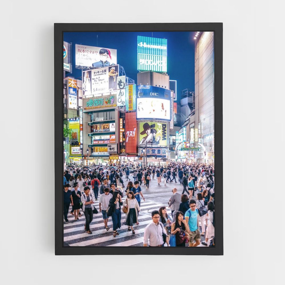 Shibuya Crossing Poster