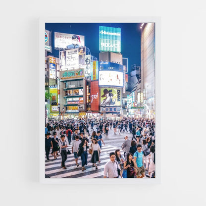 Shibuya Crossing Poster