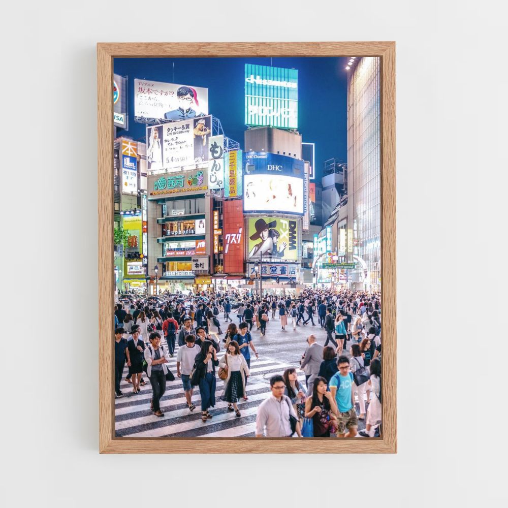 Shibuya Crossing Poster